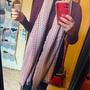 3 for $10 / Frayed Hem Aztec Scarf